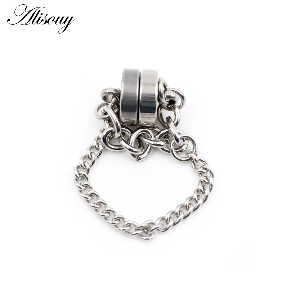 Magnetic Chain Earring