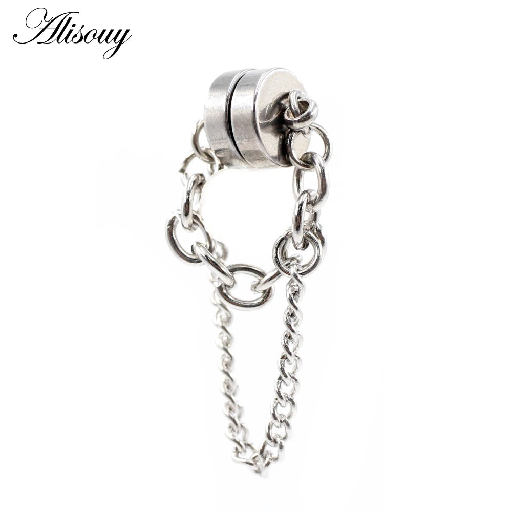 Magnetic Chain Earring