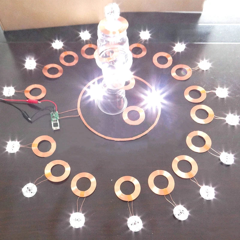 300mm Wireless Charging Module Transmission Board One-to-Many Wireless Power Supply Module Wireless Power Supply Coil Module