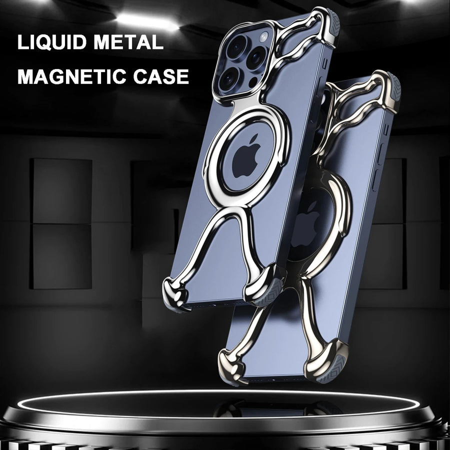Magnetic Liquid Metal Phone Case