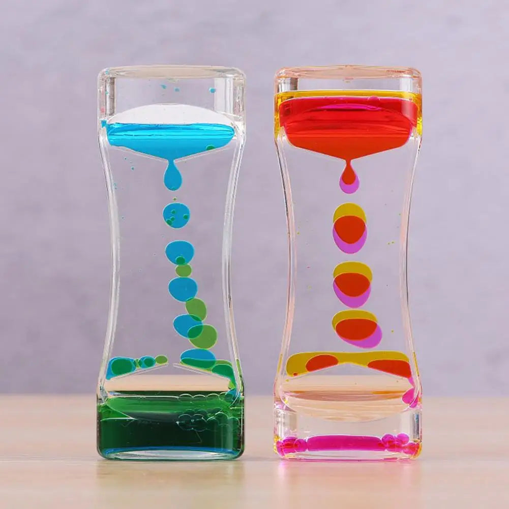 Liquid Motion Timer  Fashion Anxiety Relief Liquid Motion Timer  Smooth Corners Bubble Timer