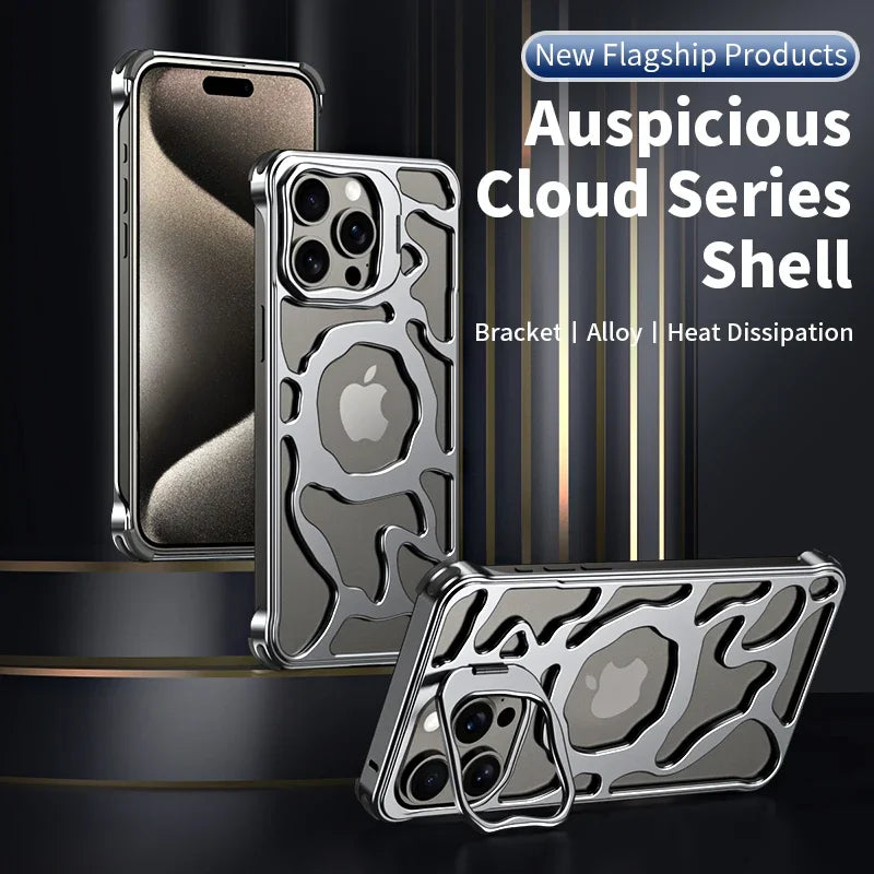 Liquid Magnetic Bracket Phone Case