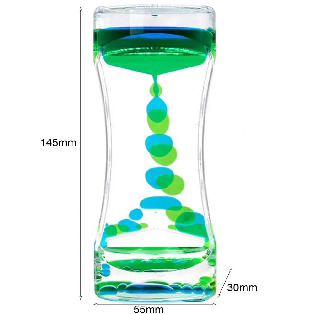 Liquid Motion Timer  Fashion Anxiety Relief Liquid Motion Timer  Smooth Corners Bubble Timer