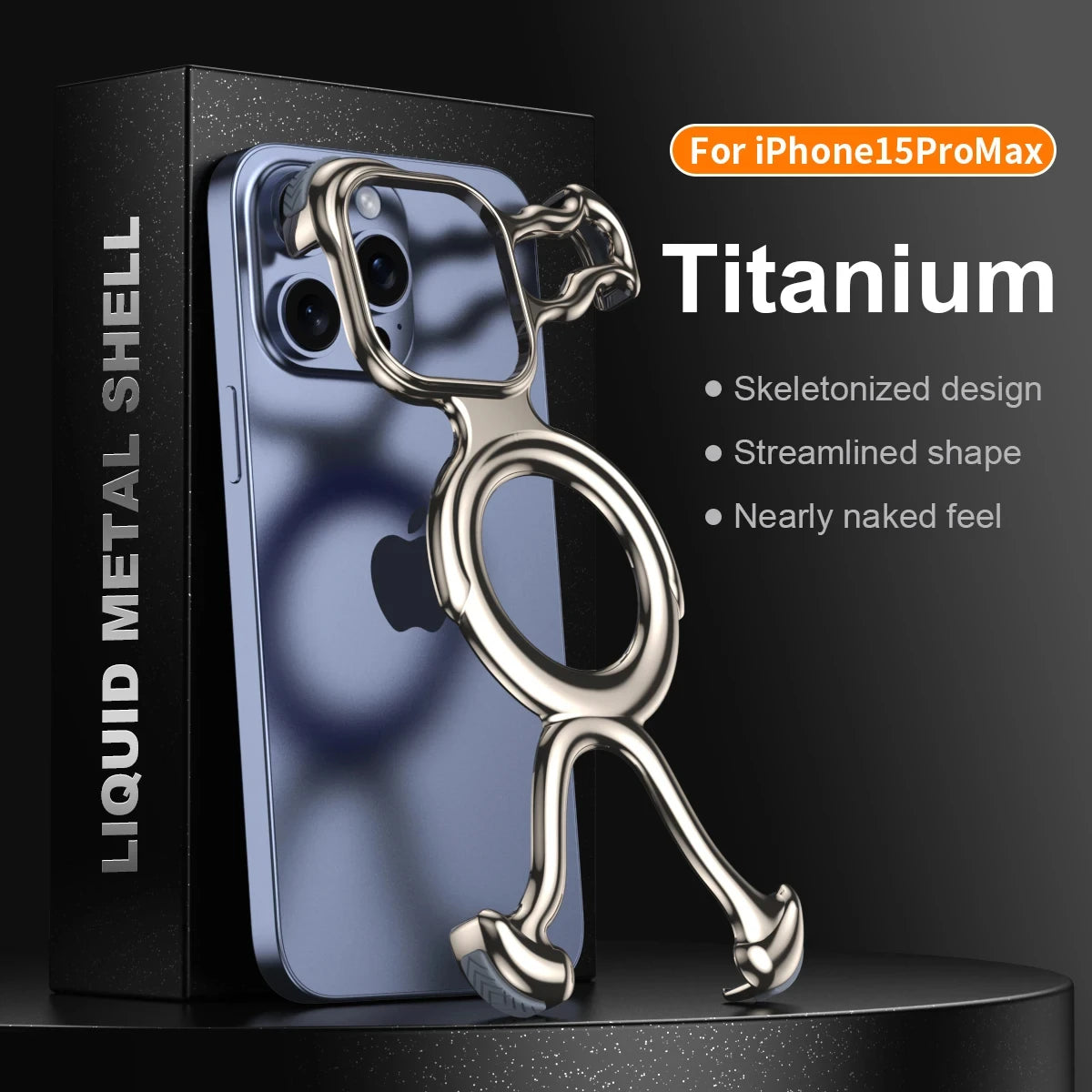 Magnetic Liquid Metal Phone Case