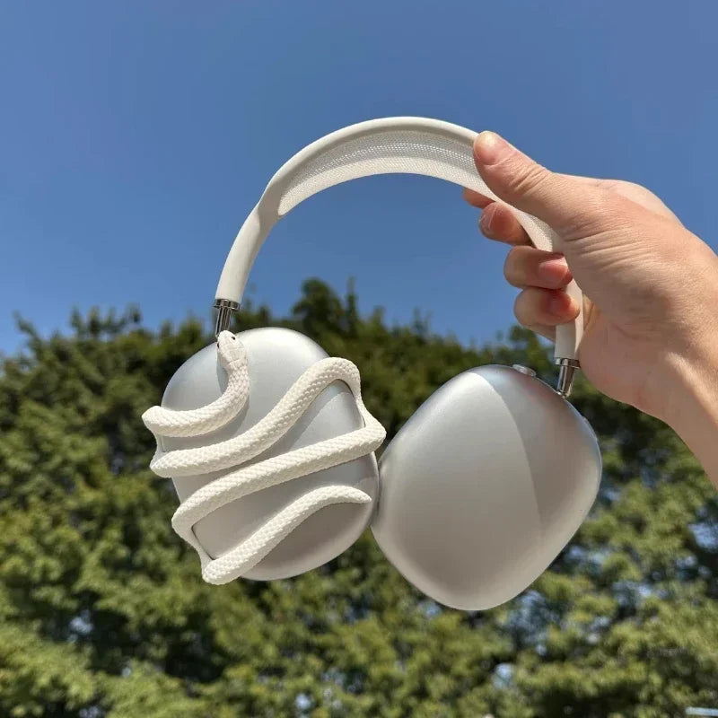 Liquid Metal Snake Headphones