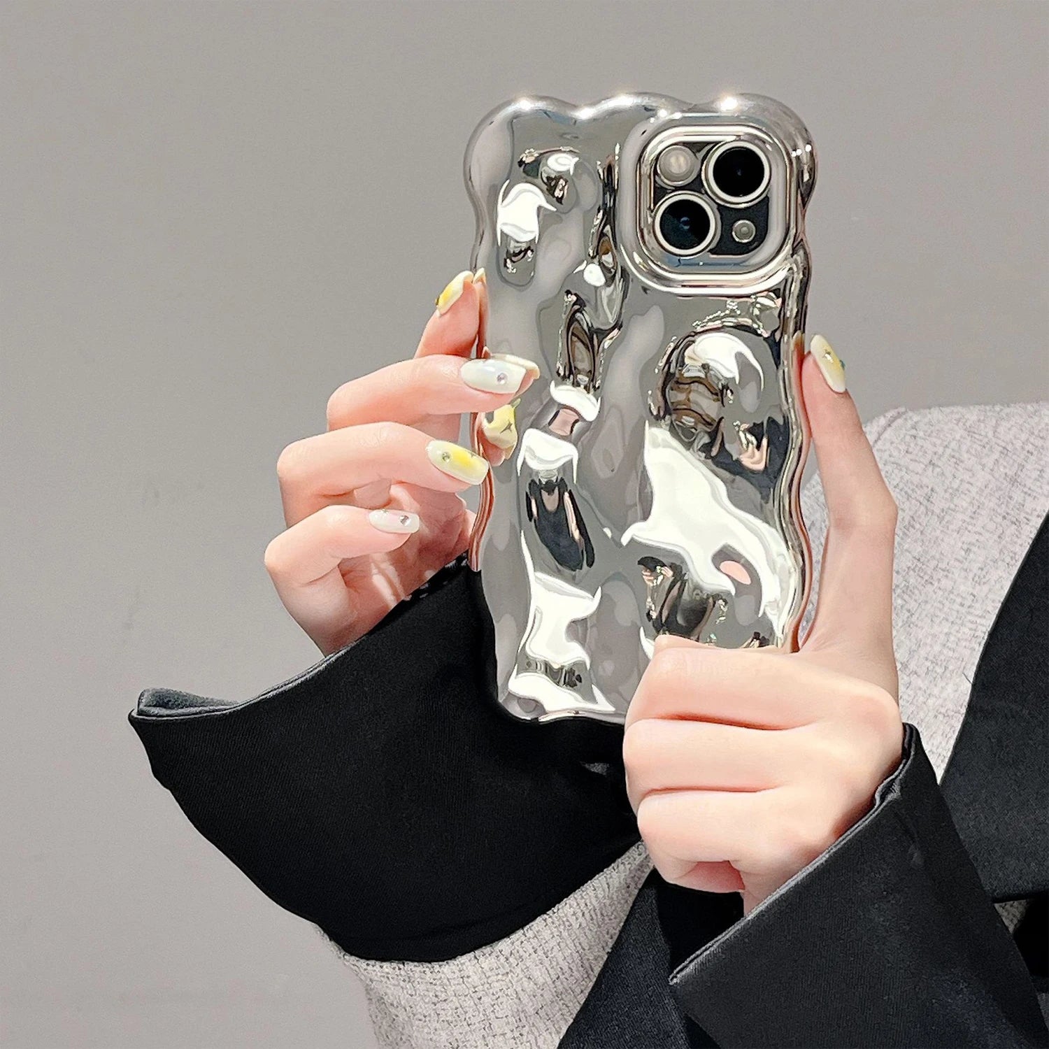 Liquid Metal Moonlight Phone Case
