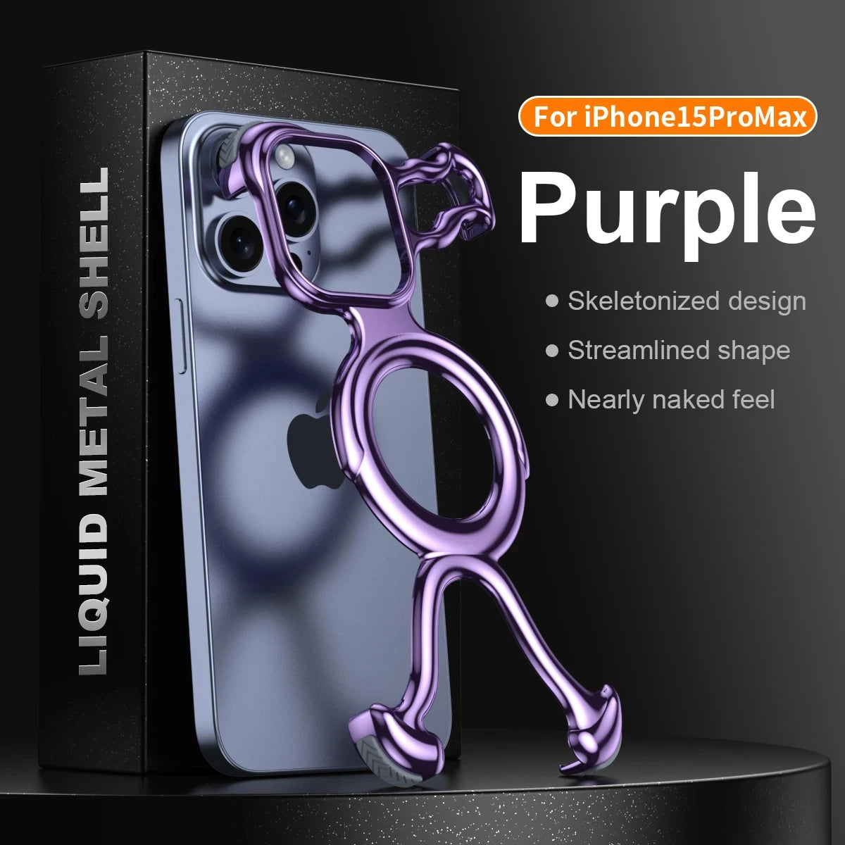 Magnetic Liquid Metal Phone Case