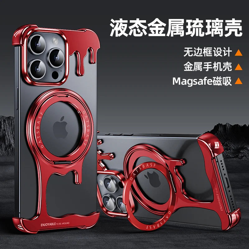 Liquid Magnetic Bumper Phone Case