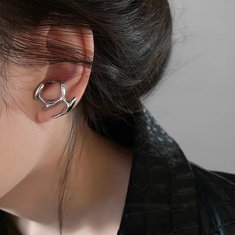 Liquid Metal Earrings