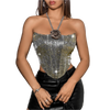 Metalic Rose Top