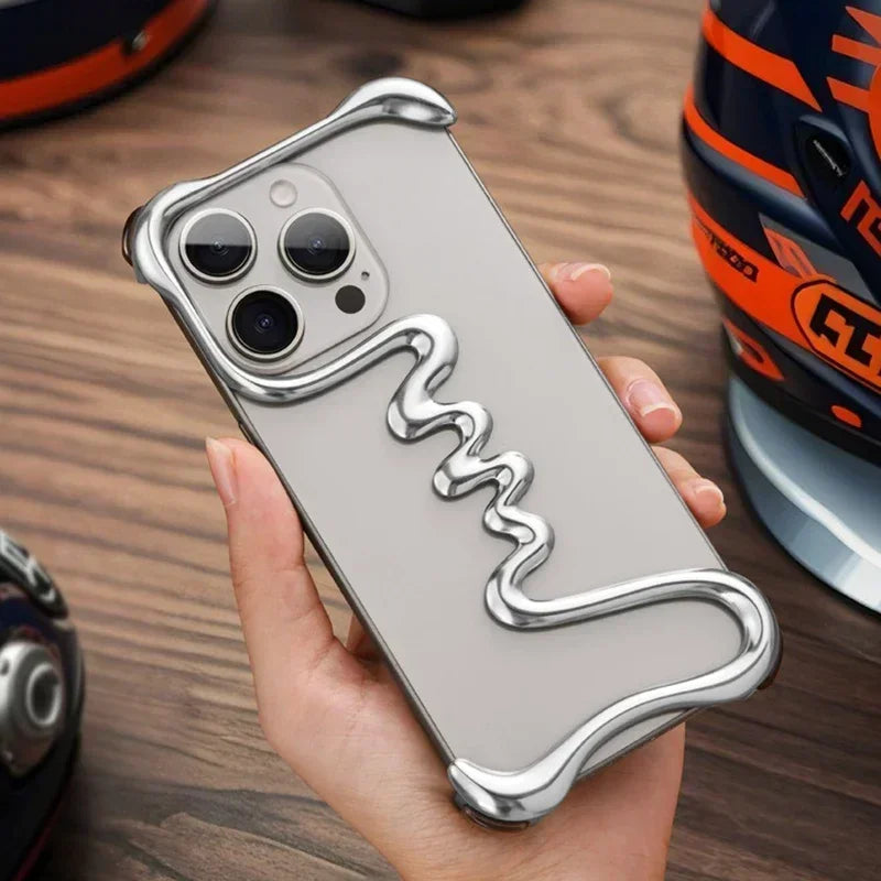 Liquid Metal Spiral Phone Case