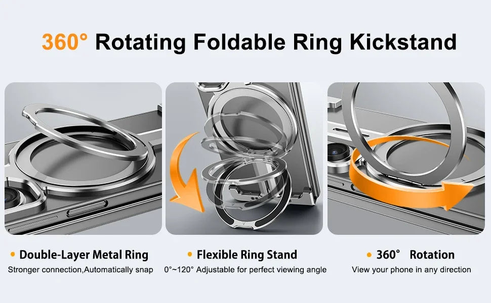 Magnetic Ring Stand Phone case
