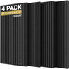 Acoustic Panels With Vertical Pattern