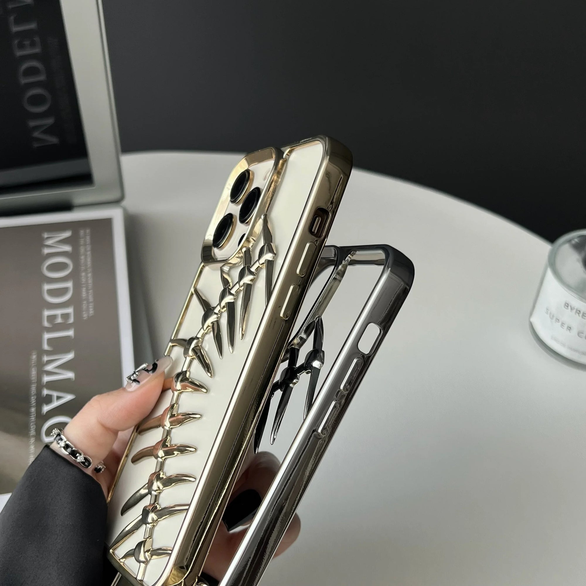 Liquid Metal Centipedes Phone Case