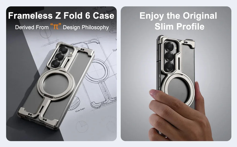 Magnetic Ring Stand Phone case