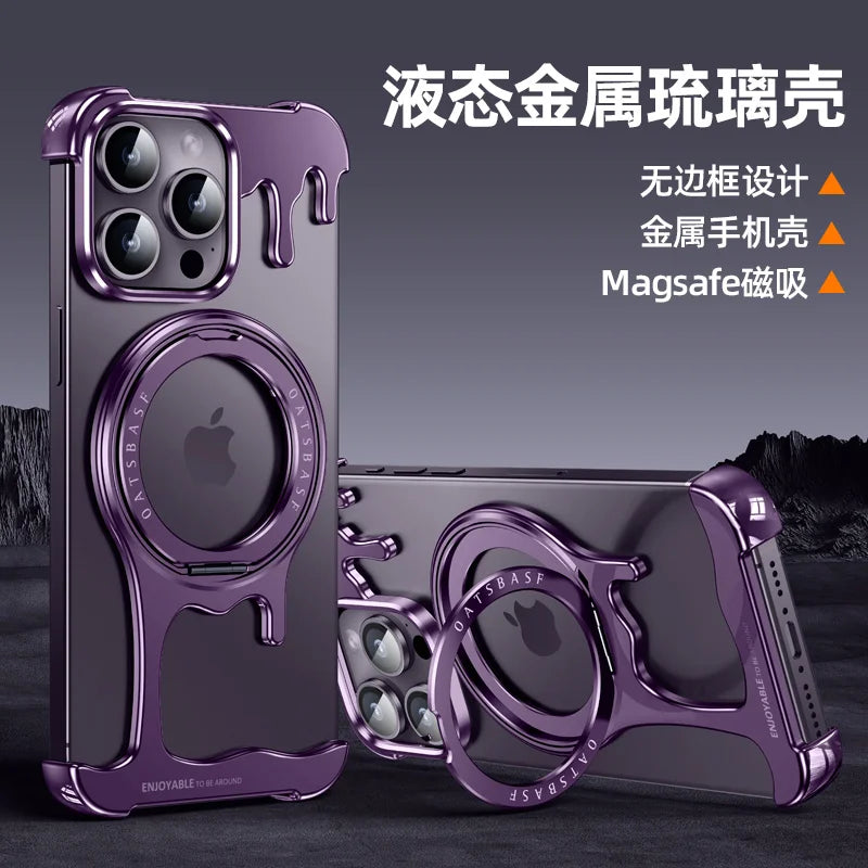 Liquid Magnetic Bumper Phone Case