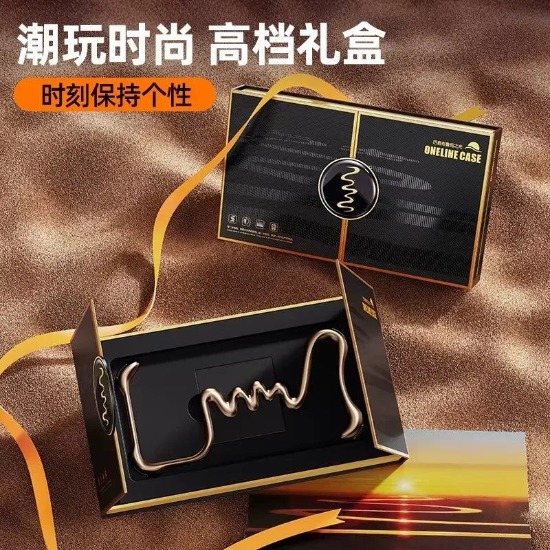 Liquid Metal Spiral Phone Case