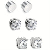 Men Punk Magnetic Earrings
