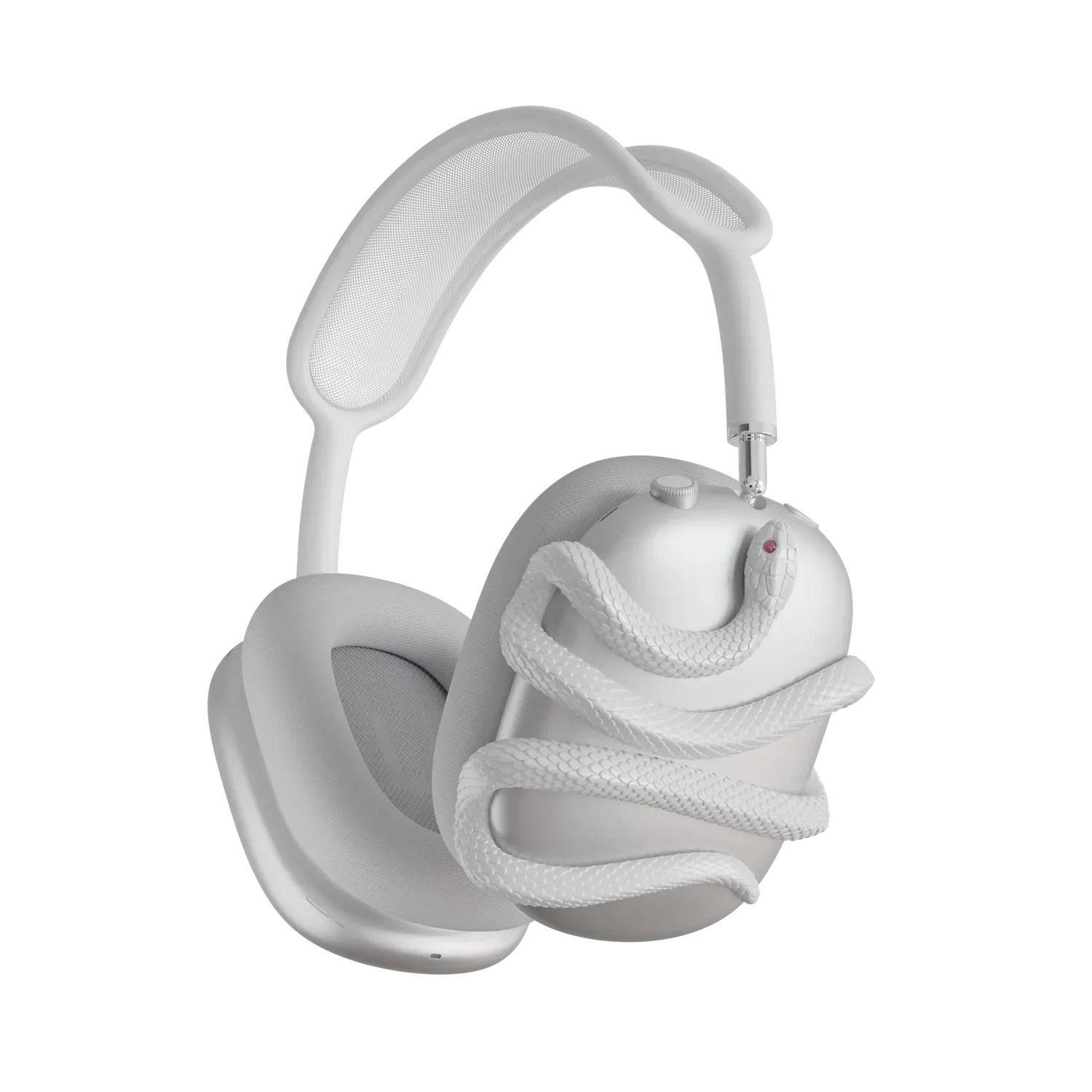Liquid Metal Snake Headphones