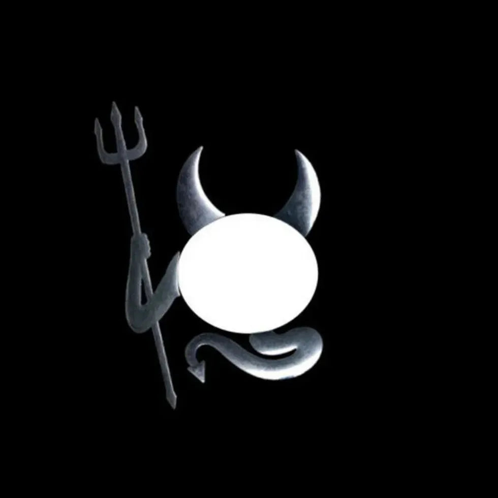 Liquid Metal Devil Sticker