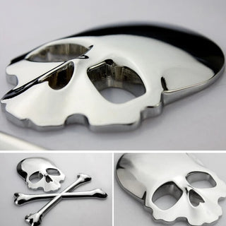 Liquid Metal Skull Head