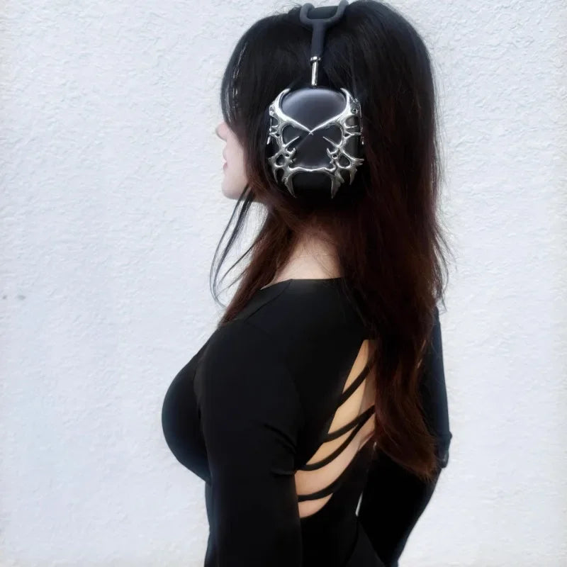 Liquid Metal Butterfly Headphones