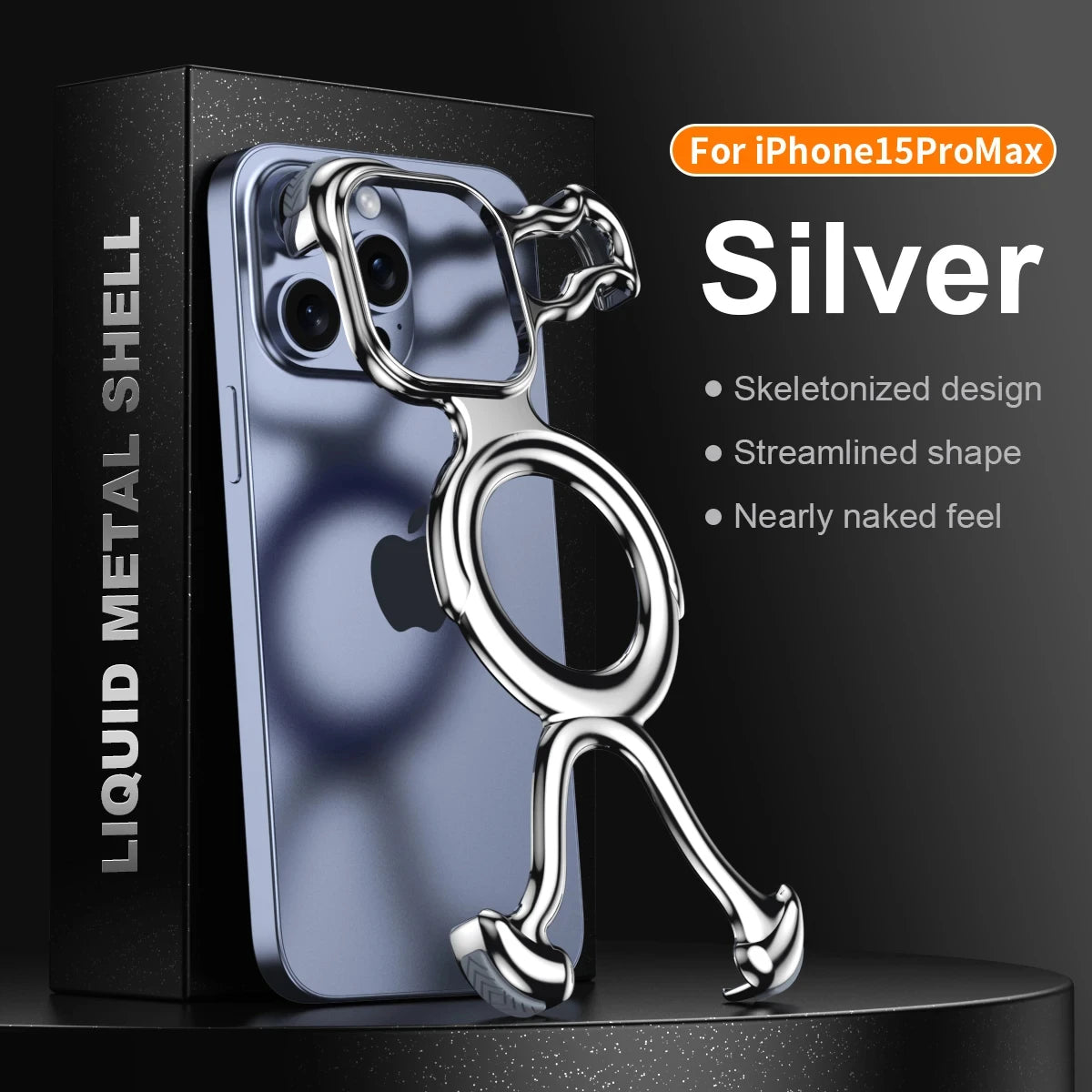 Magnetic Liquid Metal Phone Case