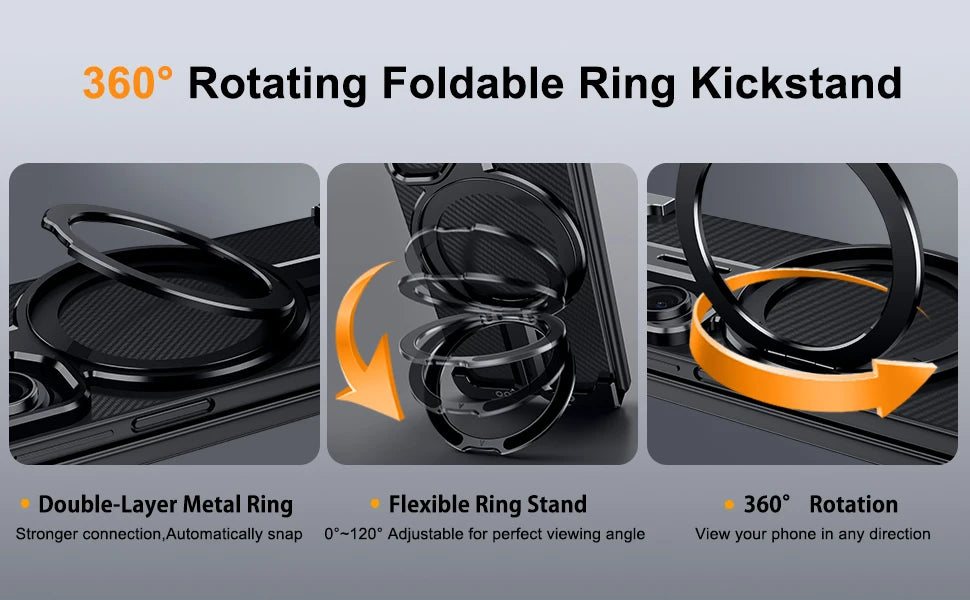 Magnetic Ring Stand Phone case