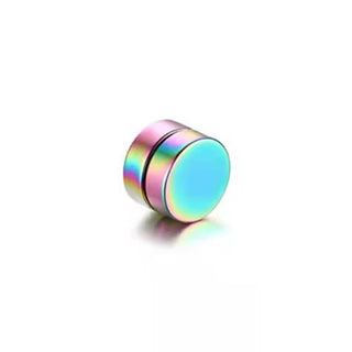 Circle Magnetic Earrings - FKWJP30035RB-1pc