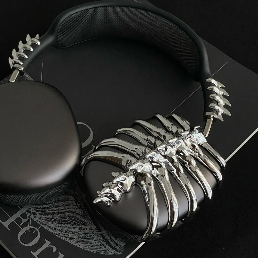 Liquid Metal Alien Headphones