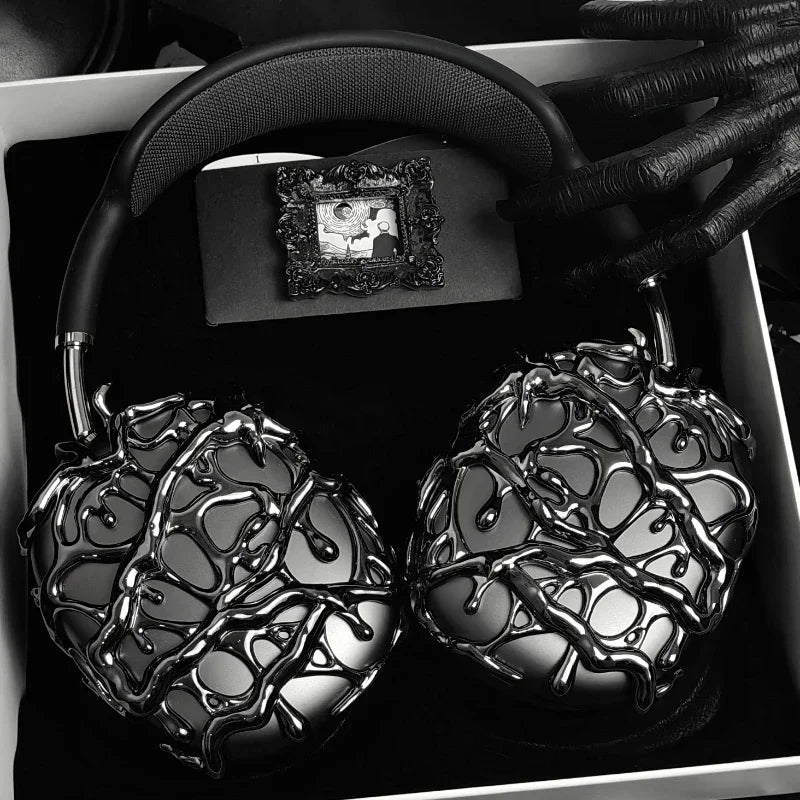 Liquid Metal Veins Head Phones