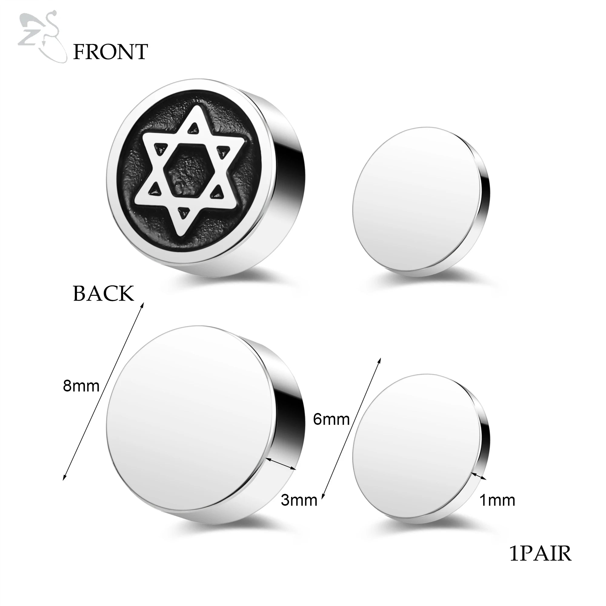 Symbolic Magnet Earring