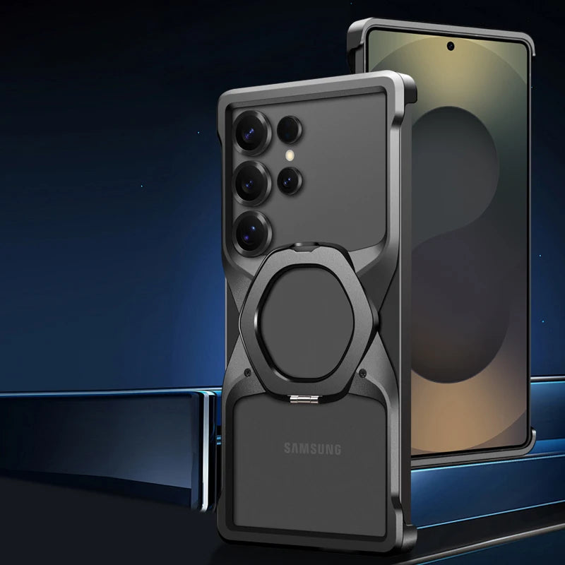 Magnetic Metal Frame Phone Case