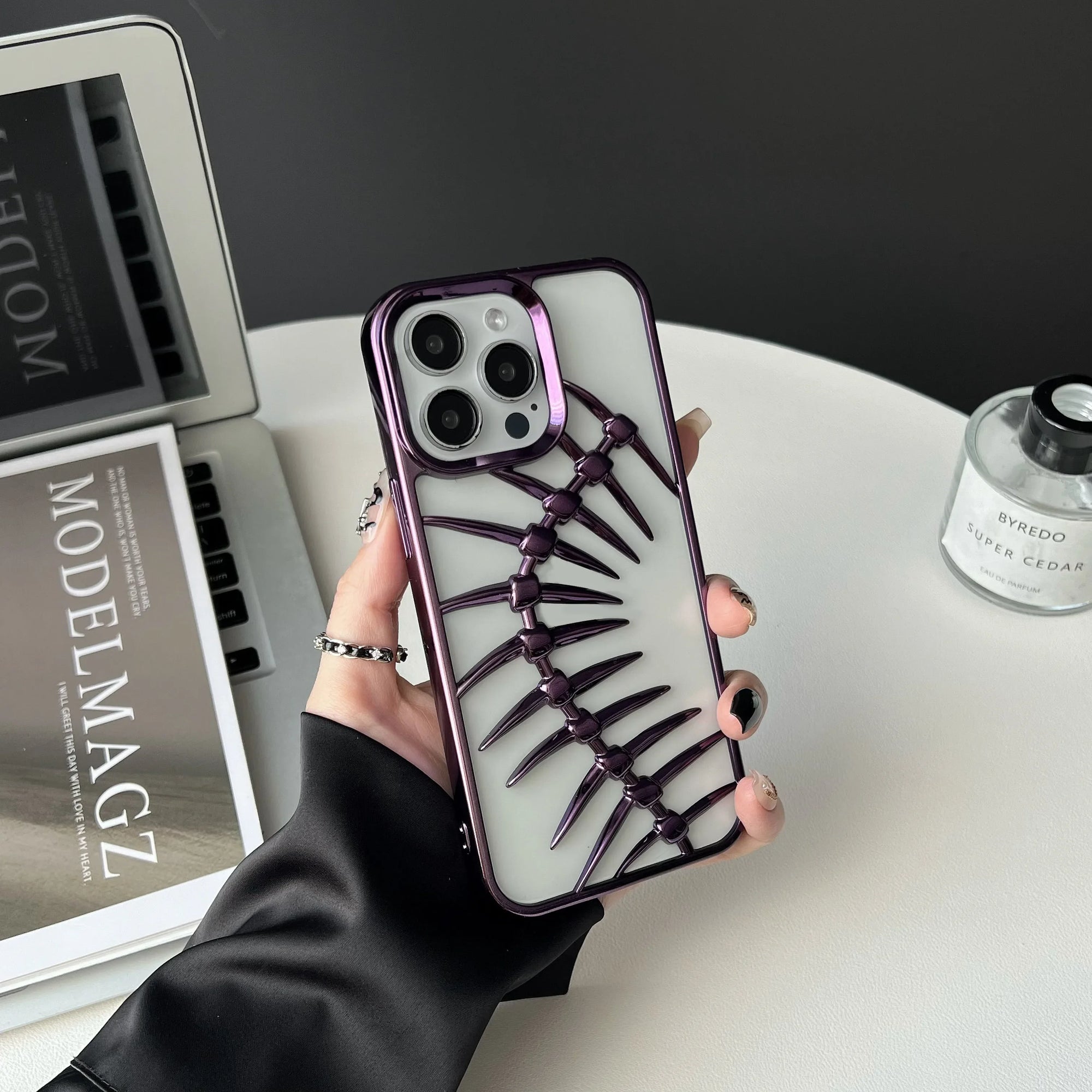 Liquid Metal Centipedes Phone Case
