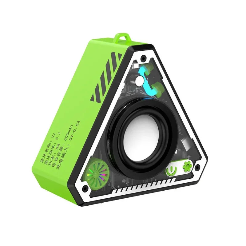 Mini Cool Bluetooth Speaker Subwoofer HiFi Surround Sound Outdoor Home Portable Wireless Bluetooth Speaker Music Player