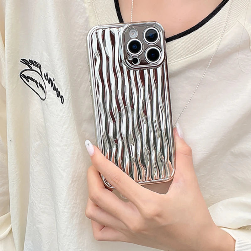 Liquid Metal Claw Scratch Phone Case