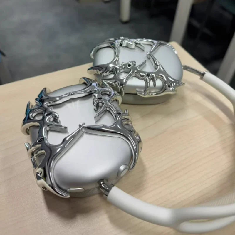 Liquid Metal Butterfly Headphones