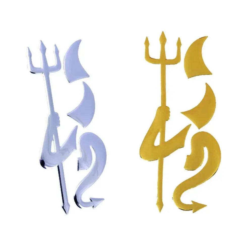 Liquid Metal Demon Sticker