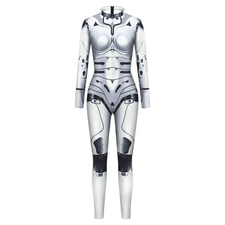 Android Costume - White Gray / S