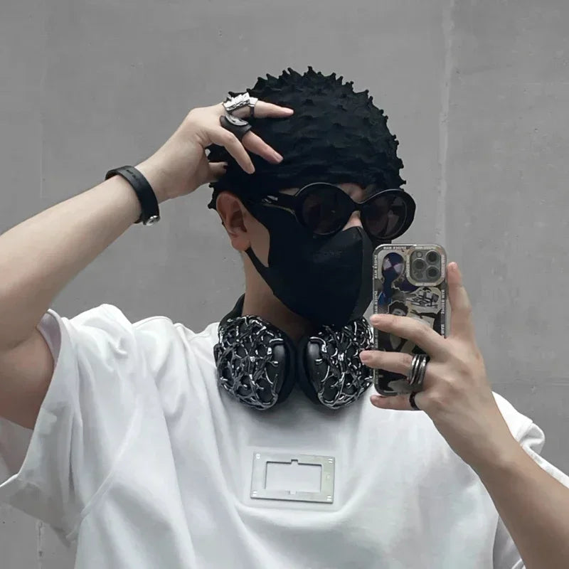 Liquid Metal Veins Head Phones