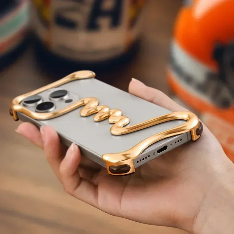 Liquid Metal Spiral Phone Case