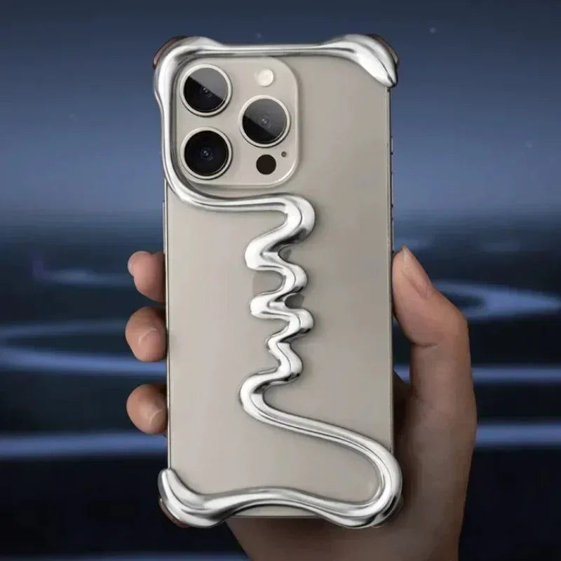 Liquid Metal Spiral Phone Case