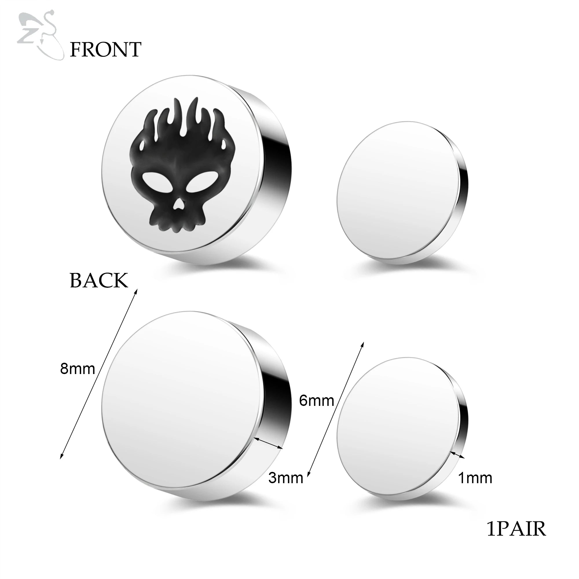 Symbolic Magnet Earring