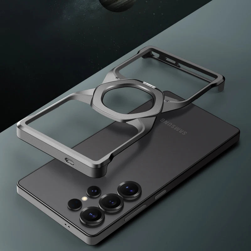 Magnetic Metal Frame Phone Case