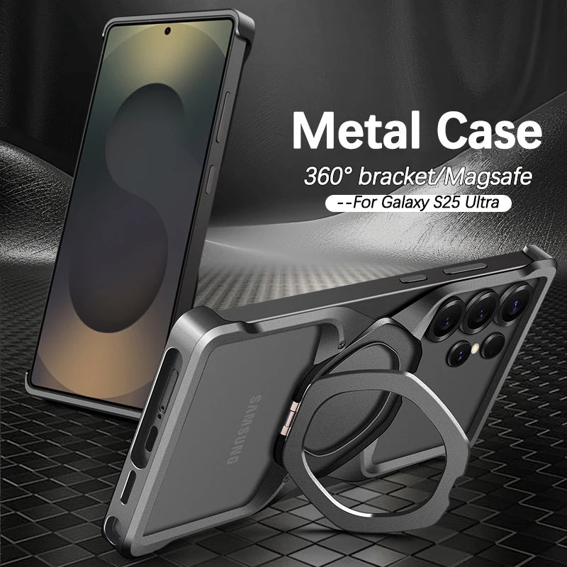 Magnetic Metal Frame Phone Case