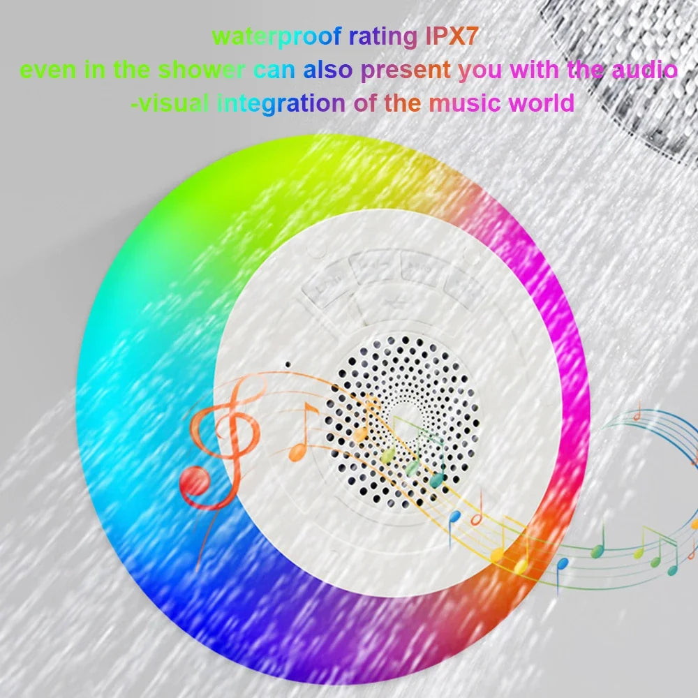 IPX7 Deep Bass Swimming Speaker Pool Floating TWS Bluetooth Speakers Wireless Waterproof 360 Stereo for Outdoo Sound Box