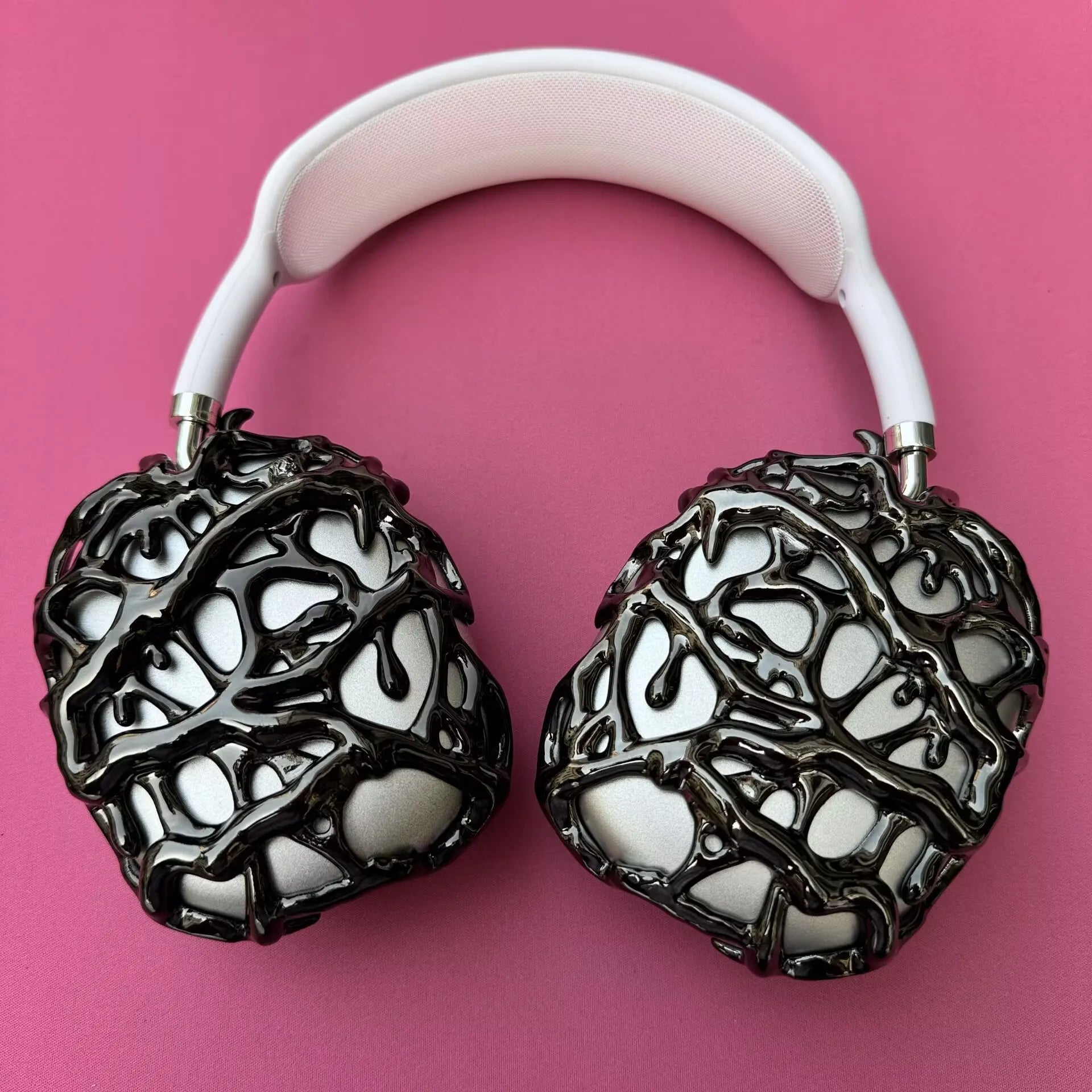 Liquid Metal Butterfly Headphones