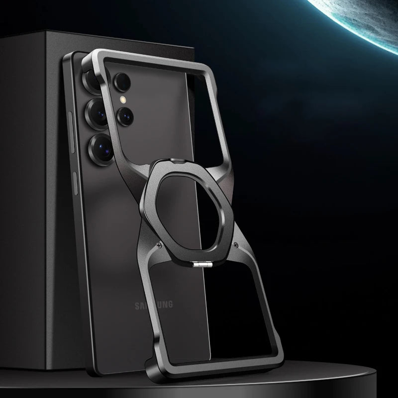 Magnetic Metal Frame Phone Case