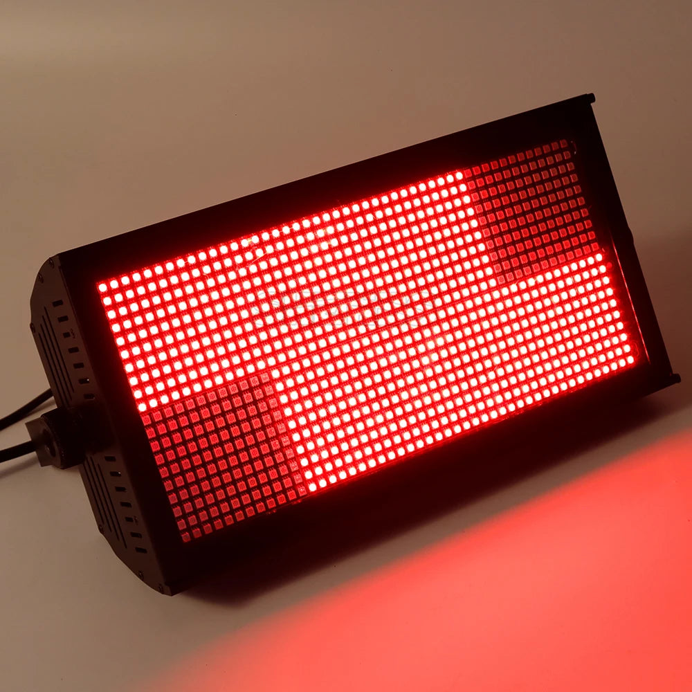 SHEHDS 2/4Pcs LED 200W RGB Marquee Strobe Light 960 SMD 5050 RGB LED For DJ Disco Wedding Nightclub