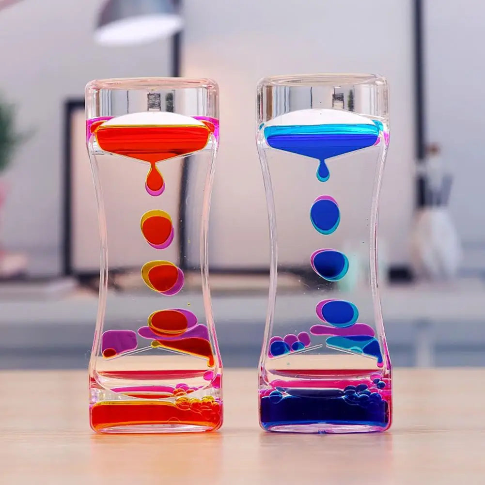 Liquid Motion Timer  Fashion Anxiety Relief Liquid Motion Timer  Smooth Corners Bubble Timer